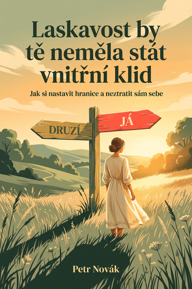 Obálka knihy Laskavost by tě neměla stát vnitřní klid